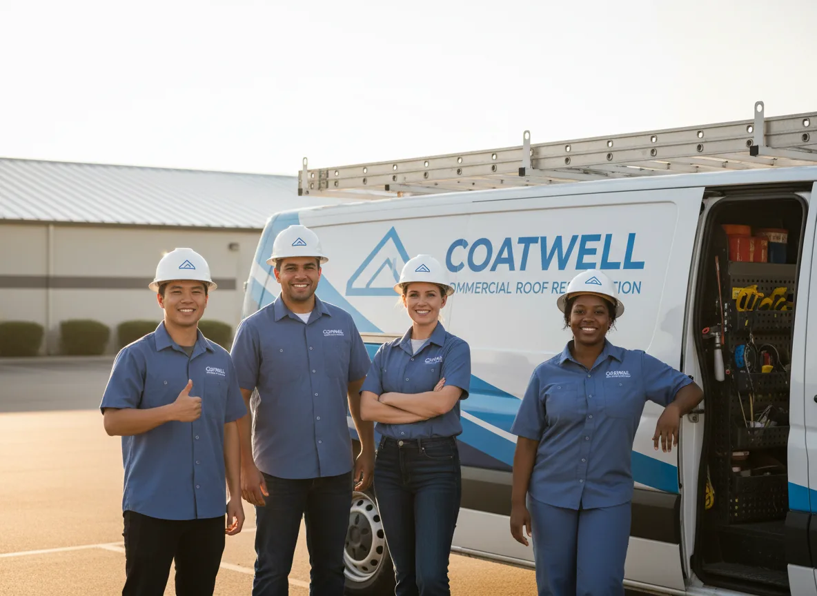 Commercial roof coating company in Laurens, IA